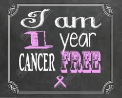 Happy 1 Year Cancer-Anniversary
